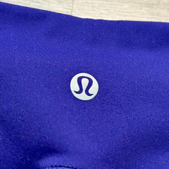 Lululemon Wunder Under Crop III (Reversible) Leggings - Blue - Picture 7 of 8